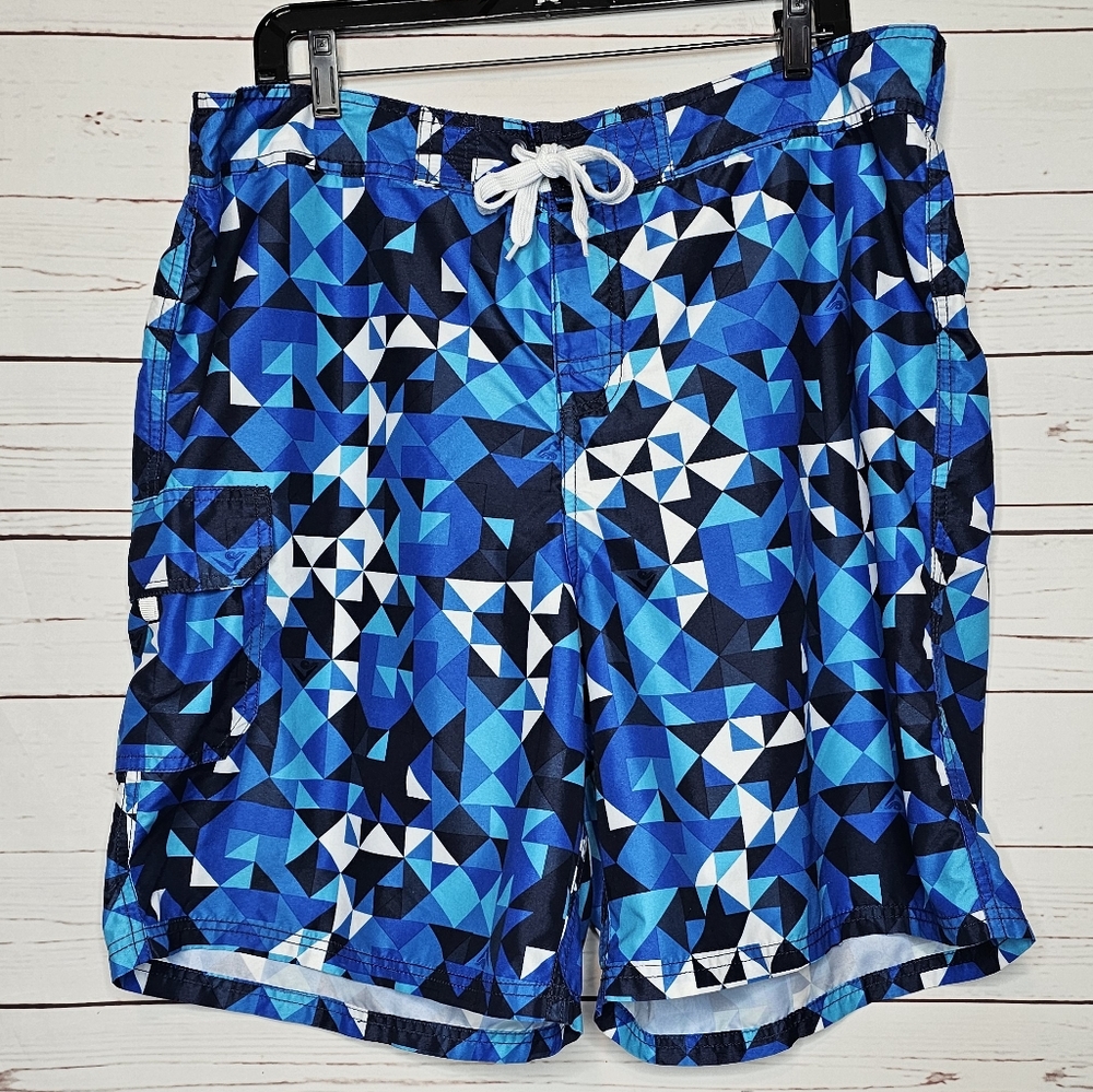 Kanu Surf Geometric Board Swim Short